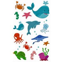 TT1001 MARINE TEMPORARY TATTOOS