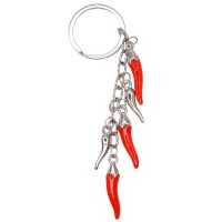 K8450 RED CHILLI BUNCH KEYRING